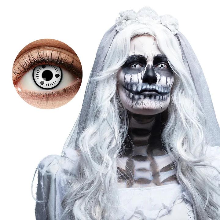 Boland Kontaktlinsen Ghost Bride: Wochenlinsen (Weiss)