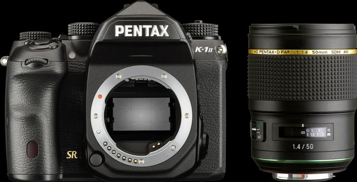 Actual product image Pentax K1 Mark II Kit + D-FA 1.4/50 (36.77 Mpx)