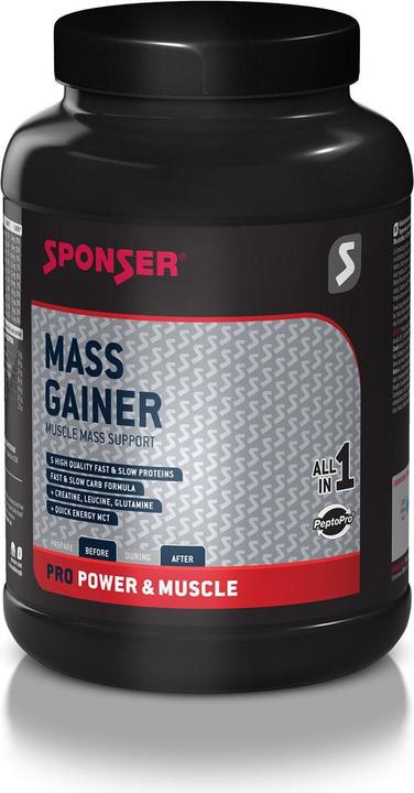 Sponser Pro Mass Gainer (Vanilla, 1 pcs., 1200 g)