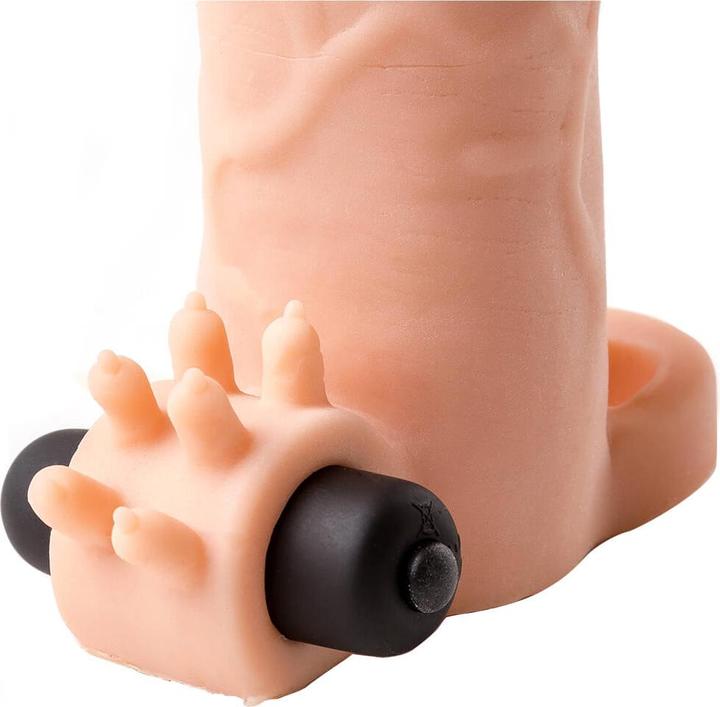 Actual product image Virgite Realistic sleeve 19cm with vibration