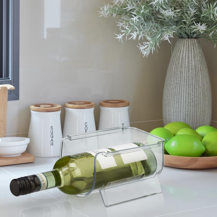 Produktbild Relaxdays Kühlschrank Flaschenablage