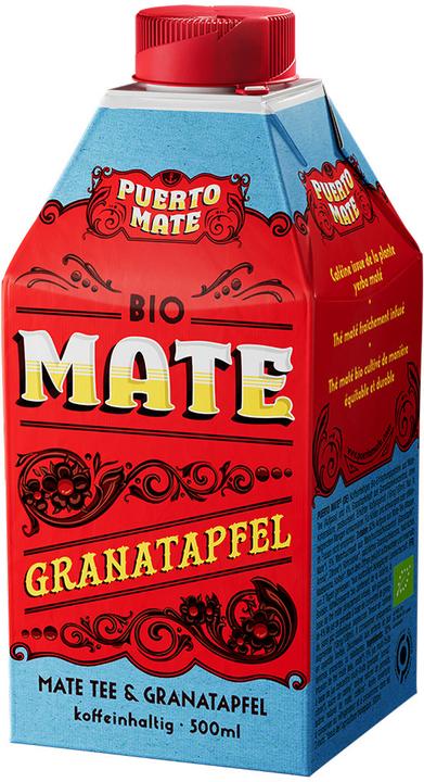 Image du produit Puerto Mate Maté et grenade (8 x 50 cl)