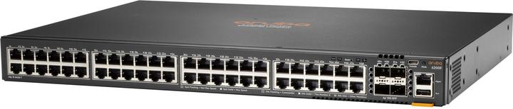 Produktbild HPE E Aruba 6200F Switch 4 SFP+ Ports, ACL, QoS, OSPF Routing, VSF Stacking, Analytics Engine, C (52 Ports)