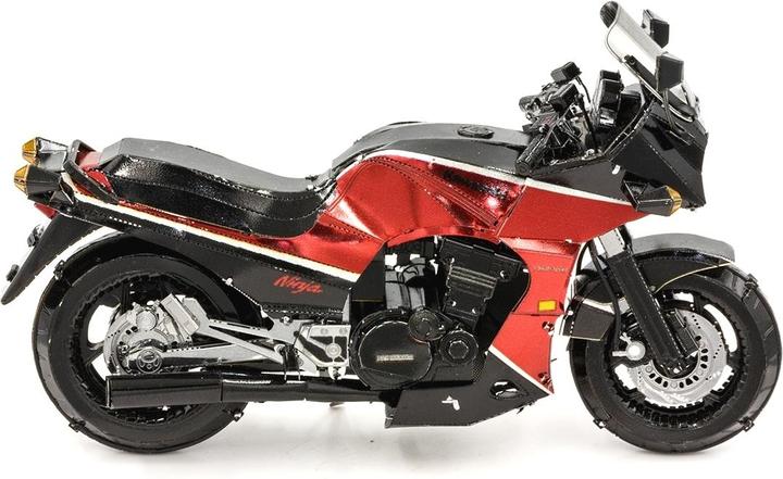 Produktbild Metal Earth Fascinations ICX145 ICONX 502907 Kawasaki GPZ900R, lasergeschnittener 3D-Konstruktionsbausatz, 2...