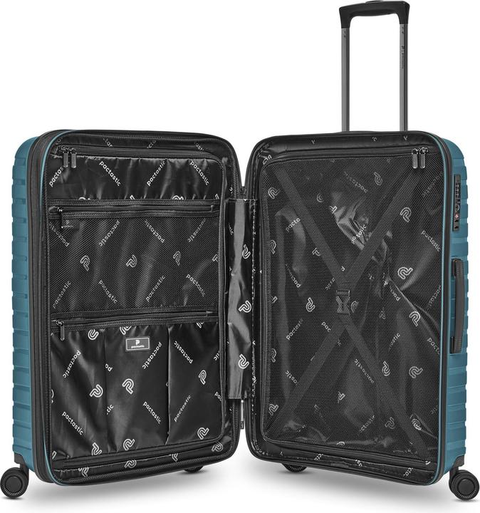 Produktbild Pactastic Collection 04 THE THREE SET + 4 Rollen Kofferset 3-teilig mit Dehnfalte (216 l, XL (ab 115l))