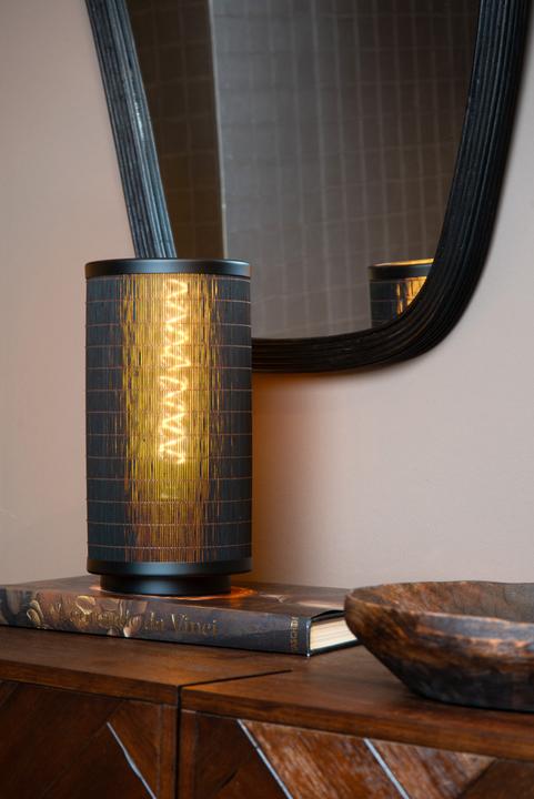 Actual product image Lucide TAGALOG - Table Lamp - Ø 15 cm - 1xE27 - Black 21529/15/30 (E27)