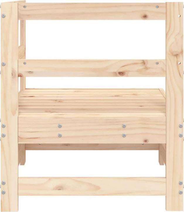 Produktbild VidaXL Garten-Mittelsofas 2 Stk. Massivholz Kiefer,Material