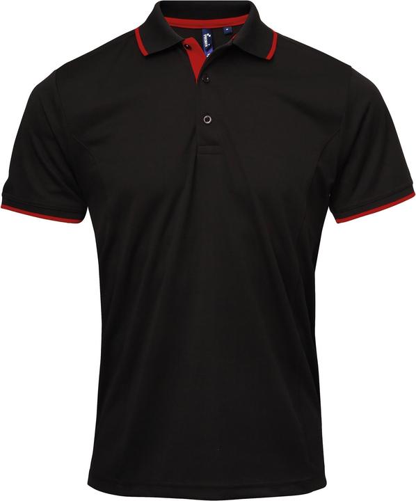 Premier Kontrast Coolchecker Polo Shirt