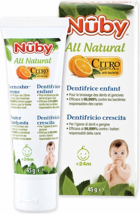 Nuby All Naturals Lernzahncreme