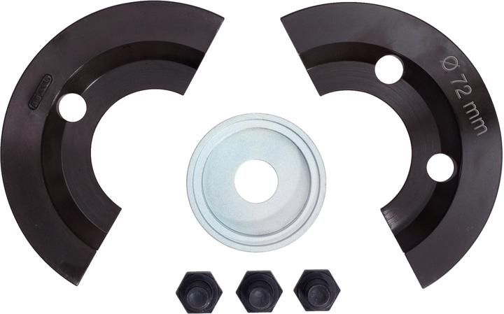 Produktbild KS Tools Halbschalen-Ergänzungs-Satz 6-tlg für Ø 72 mm