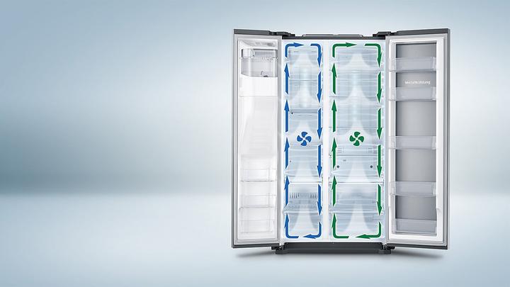 Produktbild Samsung RS6GA8842B1/EG Side-by-Side Kühlkombination Freistehend D (634 l)