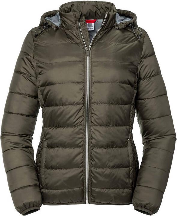 Actual product image Russell Nano quilted jacket with hood (S)