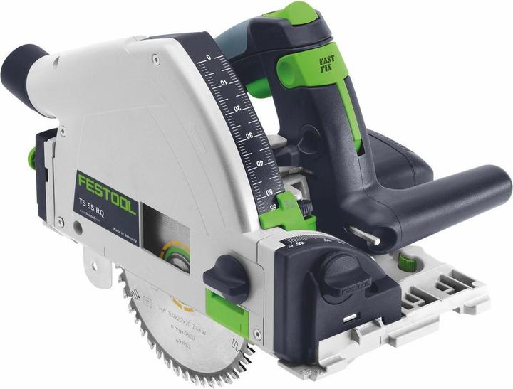 Produktbild Festool TS 55 REBQ-PLUS Tauchsäge 1200W 160 mm im Systainer ( 561551 ) + Extra Sägeblatt HW