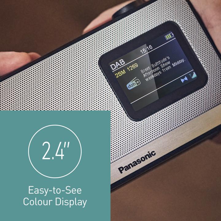 Actual product image Panasonic RF-D15EG-K (DAB+, FM, Bluetooth)