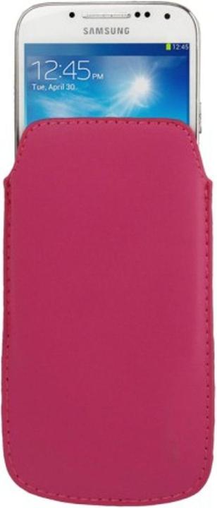 Produktbild König Design Handyhülle Tasche Slide Hülle Pink (Apple iPhone 5c, Apple iPhone 5)