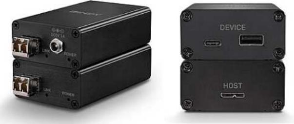 Lindy 300m 2 Port Fibre Optic USB 3.0 Extender (43363)