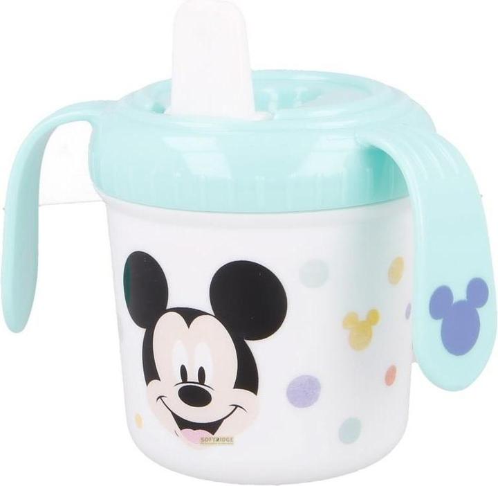 Produktbild Stor Becher mit Ohren und Trinker 250ml Mickey Mouse (250 ml)