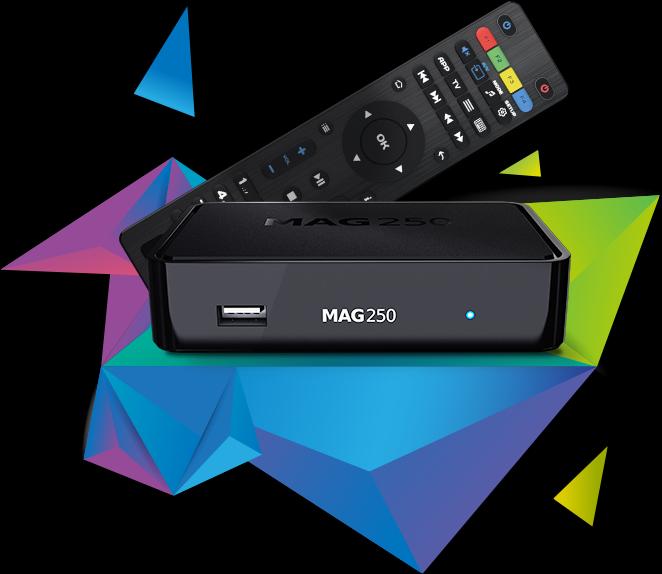 Actual product image infomir MAG 250 IPTV SET TOP BOX Multimedia Player Internet TV IP (IPTV (ready))
