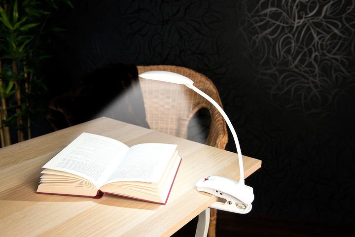 Produktbild Lunartec Schwanenhals-Klemm-Lampe (120 lm)