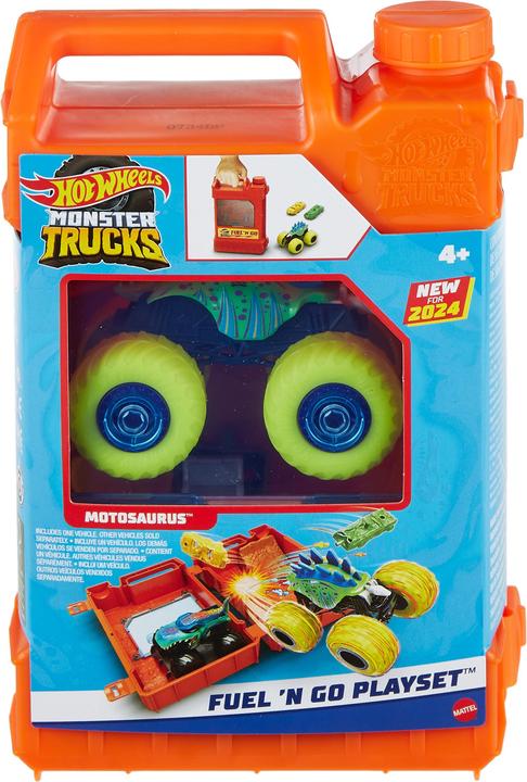 Image du produit Hot Wheels Monster Trucks Stunt N' Go Fossil Playset (EC)