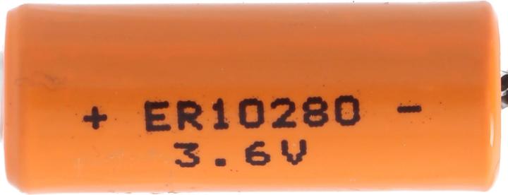 Actual product image AccuCell ER10280 LiSOCl2 Batterie 3,7 Volt 1,68Wh 450mAh, Abmessungen ca. 28 x 10mm (1 pcs., 450 mAh)