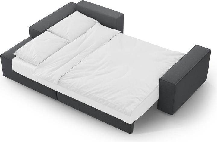 Actual product image Micadoni Left Corner Sofa With Bed Function And Box, "Jodie", 3 Seats, 246x151x86 Made in Europe (Corner sofa)