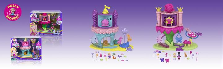 Image du produit Polly Pocket Coffret Monde des Princesses - Mini poupée - Dès 4 ans