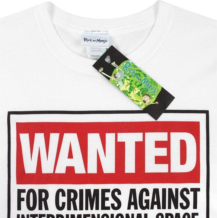 Actual product image Rick And Morty TShirt Wanted (L)
