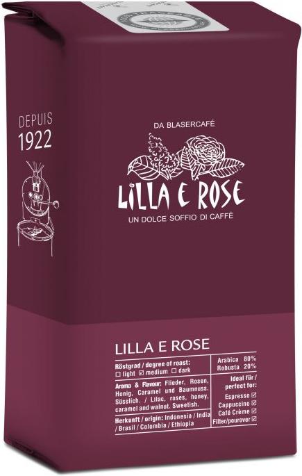 Blasercafé Lilla e Rose (1000 g, Mittlere Röstung)