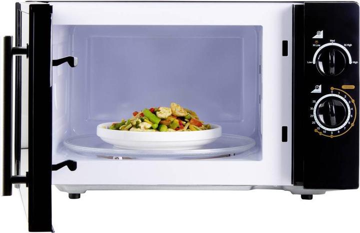 Produktbild Domo DO1058 Mikrowelle Schwarz 900W Timerfunktion (28 l)