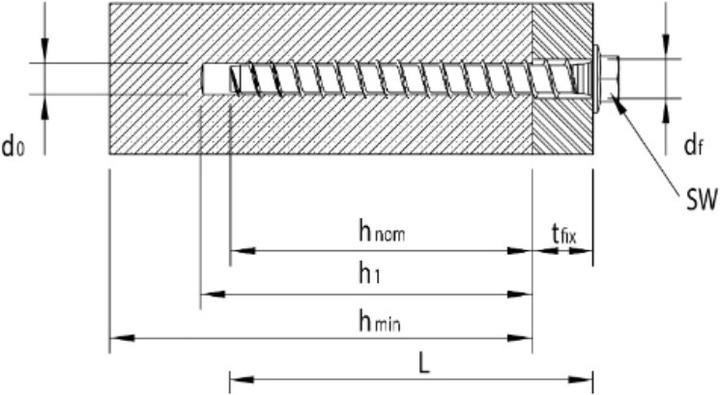 Produktbild Heco MULTI MONTI plus SS Schraubanker 7,5 x 40 mm 100 Stück ( 48389 ) Betonschraube Sechskantkopf mi (100 Schrauben pro Stück)