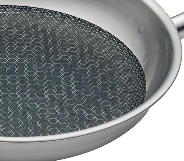 Actual product image Spring Frying pan (32 cm, Frying pan, Stainless steel)