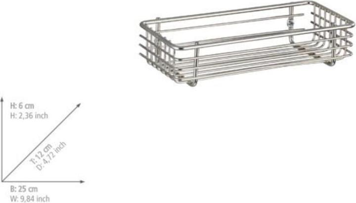 Produktbild Wenko Milano (25 x 12 x 6 cm)