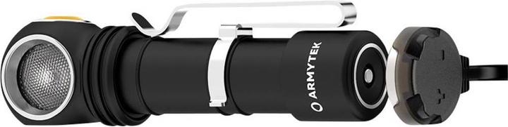 Actual product image ArmyTek Wizard C2 v4 Magnet USB+18650 / LH351D White / 1200 lm / TIR 70°:120° / 1x18650 (11.20 cm, 1200 lm)