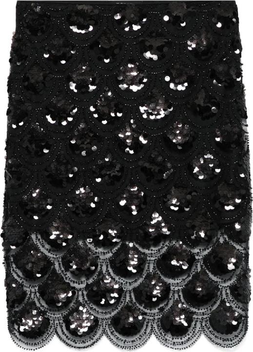 Actual product image Rotate Sequins Pencil Skirt (38)