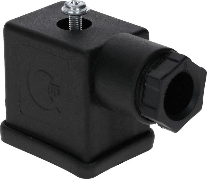 Actual product image Kalitec 5 Stück Ventilstecker Bauform B schwarz 3 polig I Kontaktfläche 28 x 21,5 mm² I PG9 I Kontak