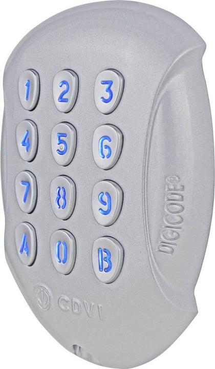 Actual product image CDVI F0201000047-J Code lock 12 V, 24 V, 48V IP65 Bluetooth-capable, with illuminated button (Bluetooth)