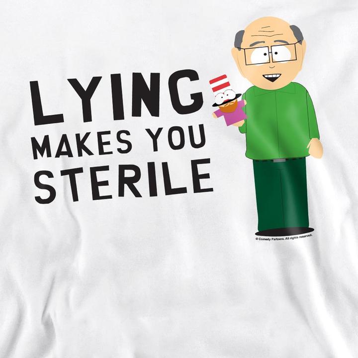 Actual product image Ubisoft Unisex Adult Lying Makes You Sterile Sweatshirt (L)