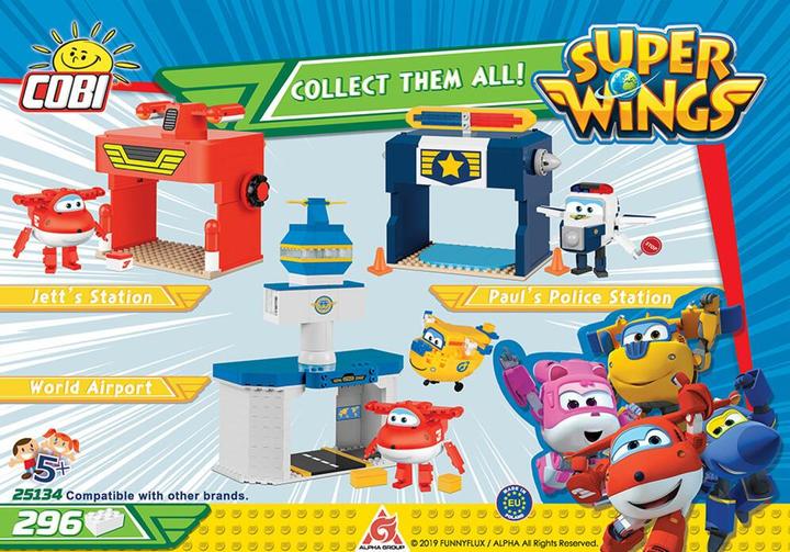Produktbild Cobi Donnie's Station Flugzeug Super Wings 296 Teile