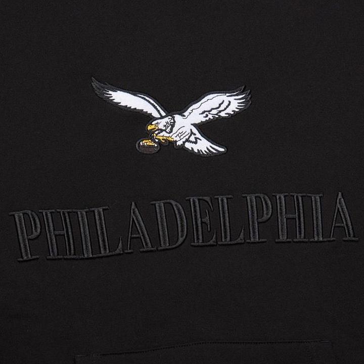 Actual product image Mitchell & Ness Fleece Hoody ORIGINS Philadelphia Eagles - S (S)