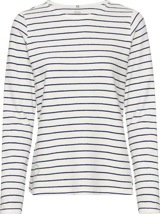 Produktbild Camel Active Gestreiftes Langarmshirt aus reiner Baumwolle (XS)