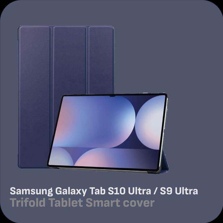 Produktbild Cazy Premium Smart Hülle Kompatibel mit Samsung Galaxy Tab S9 Ultra - Schutz Etui Hülle - Automatischem (Galaxy Tab S9 Ultra, Galaxy Tab S10 Ultra)