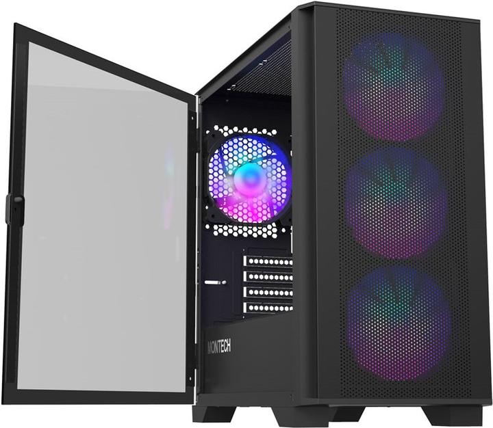 Actual product image Montech Air 100 Black (mATX, Mini-ITX)