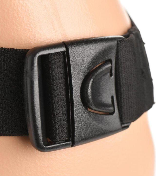 Actual product image Master Series Bum-Tastic 28X Silicone Anal Plug with Harness & Remote Control
