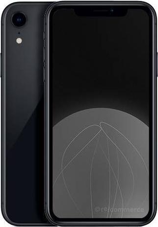 Actual product image Re!commerce iPhone XR (64 GB, Black, 6.10", 12 Mpx, SIM + eSIM, A / Like new)