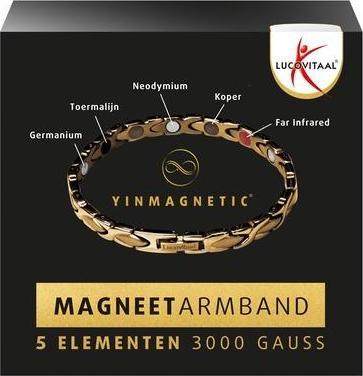 Immagine prodotto Lucovitaal Magnetic Bracelet Ym@ Gold