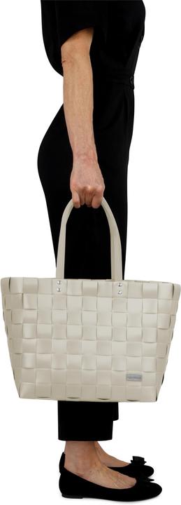 Actual product image Normani Beach Bag with PU Handles