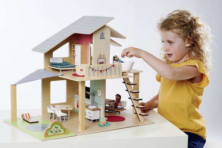 Produktbild Eichhorn Puppenhaus mit Möbeln