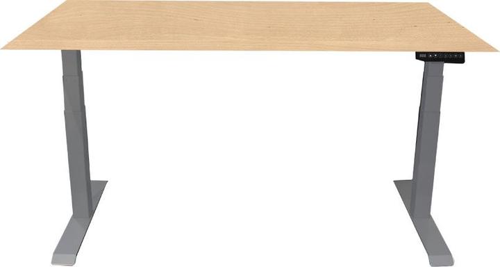 Actual product image Contini Table top height-adjustable office desk (160 x 80 cm)