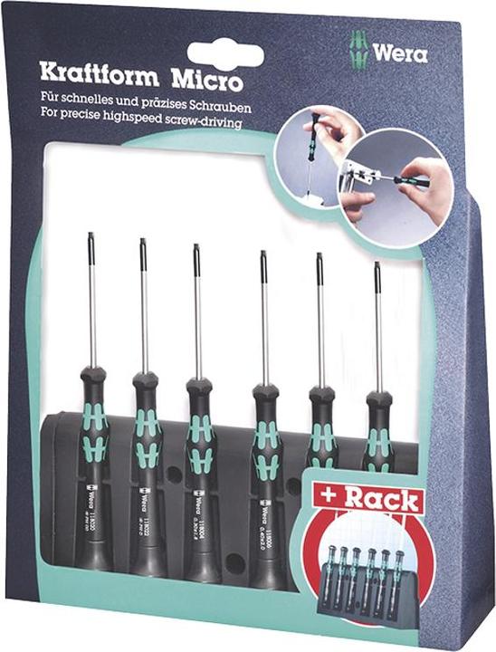 Produktbild Wera 2067/6 TX BO Rack (Torx (TX))